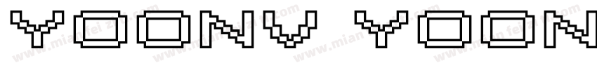 YoonV YoonMyungjo100Std OTF字体转换
